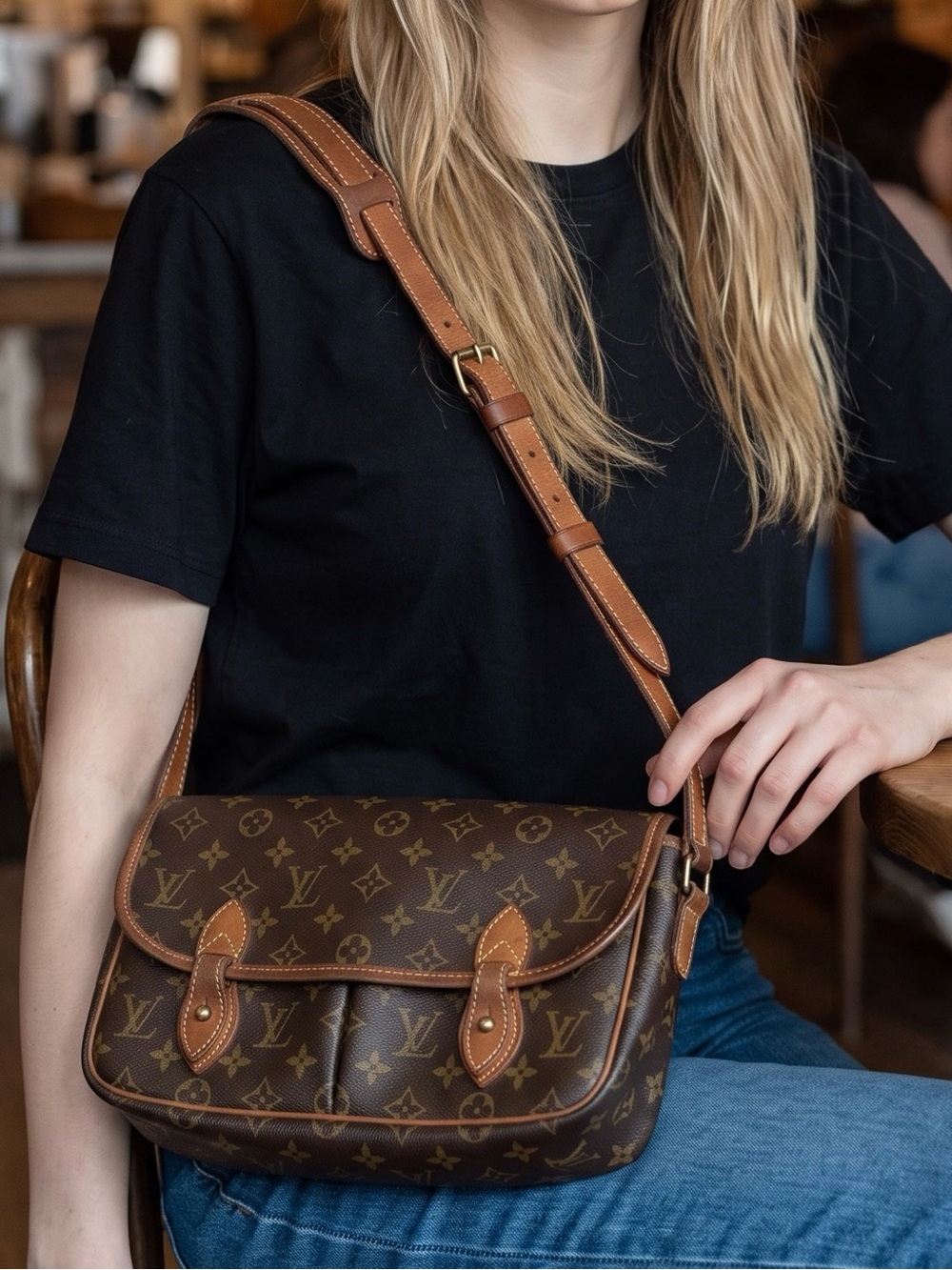 Louis Vuitton Monogram Sac Gibecière – Rare Vintage Collector’s Favorite!